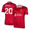DIOGO J. #20 Liverpool Home Soccer Jersey 2024/25 - gogoalshop