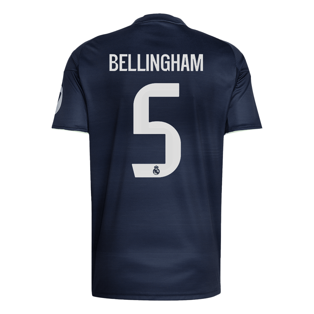 BELLINGHAM #5 Real Madrid Away Soccer Jersey 2025/26 - gogoalshop