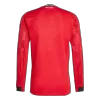 Manchester United Home Long Sleeve Soccer Jersey 2025/26 - gogoalshop