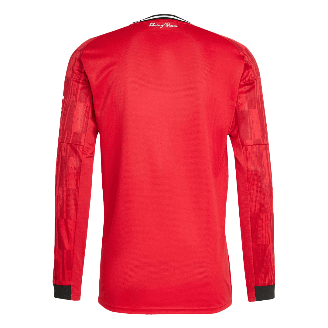 Manchester United Home Long Sleeve Jersey 2025/26 - gogoalshop