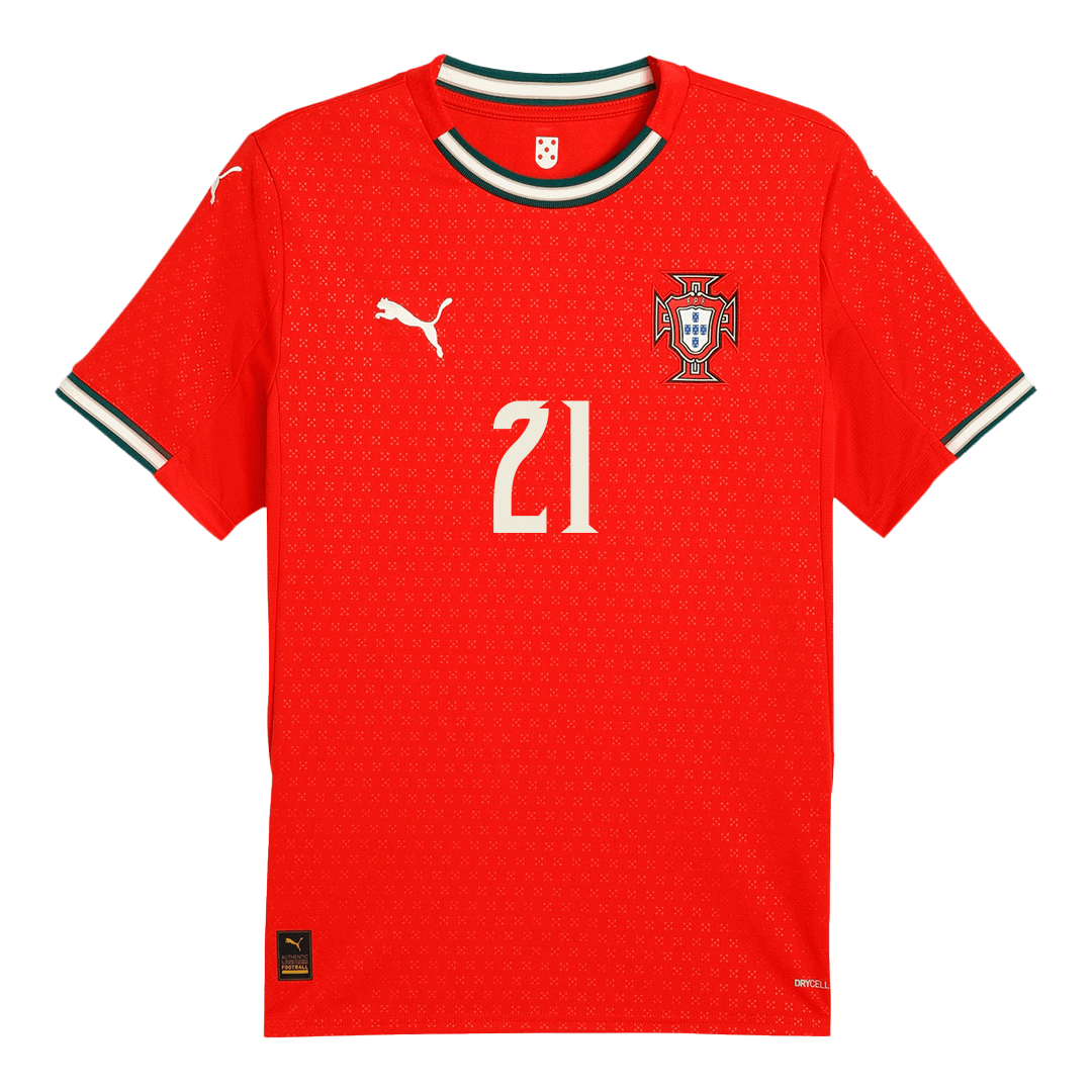 DIOGO J. #21 Portugal Home Soccer Jersey 2025 - gogoalshop