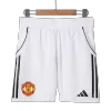 Manchester United Home Authentic Soccer Shorts 2025/26 - gogoalshop