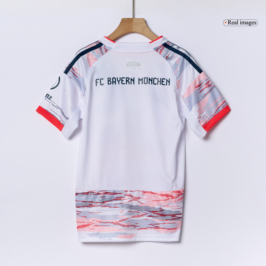 Bayern Munich Away Kids Soccer Jerseys Kit 2025/26 - gogoalshop