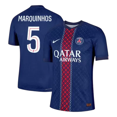 MARQUINHOS #5 PSG Home Authentic Soccer Jersey 2025/26 - gogoalshop