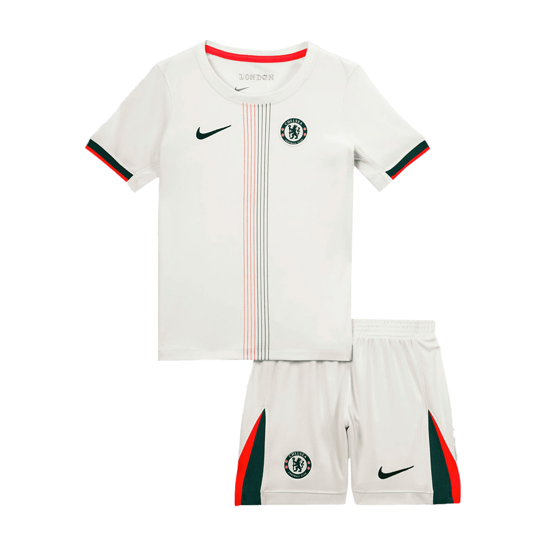 Chelsea Away Kids Soccer Jerseys Kit 2025/26 - gogoalshop
