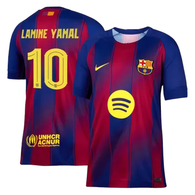LAMINE YAMAL #10 Barcelona Home Soccer Jersey 2025/26 -UCL - gogoalshop