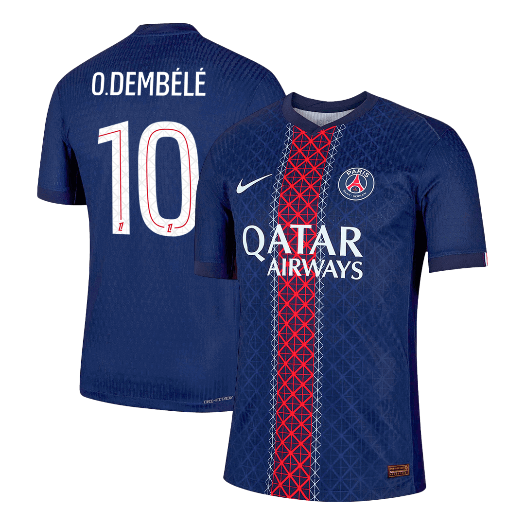 O.DEMBÉLÉ #10 PSG Home Player Version Jersey 2025/26 - gogoalshop