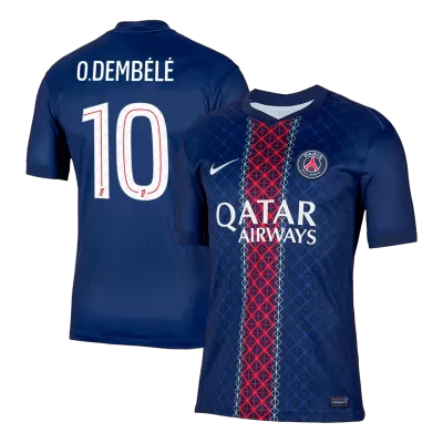 O.DEMBÉLÉ #10 PSG Home Soccer Jersey 2025/26 - gogoalshop