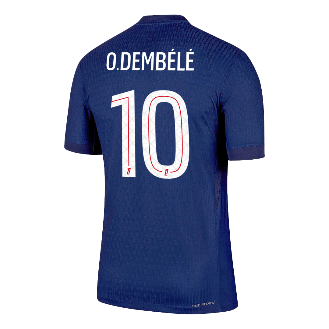 O.DEMBÉLÉ #10 PSG Home Player Version Jersey 2025/26 - gogoalshop