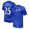 WORLD CHAMPIONS #25 Chelsea Home Soccer Jersey 2025/26 with chest badge - gogoalshop