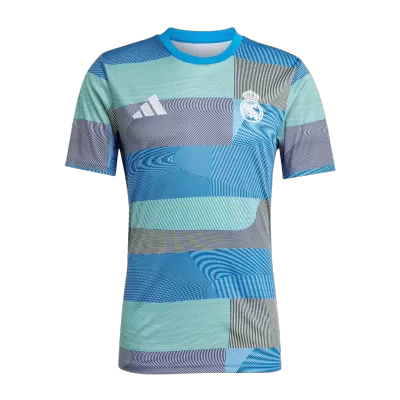 Real Madrid Pre-Match Soccer Jersey 2025/26 Blue - gogoalshop