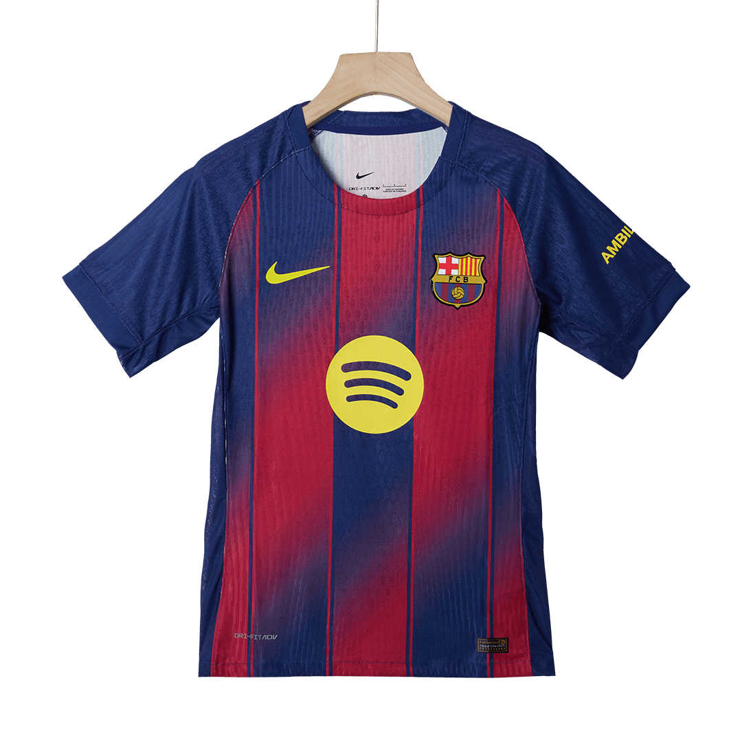 ROONY #19 Barcelona Home Authentic Soccer Jersey 2025/26 - gogoalshop
