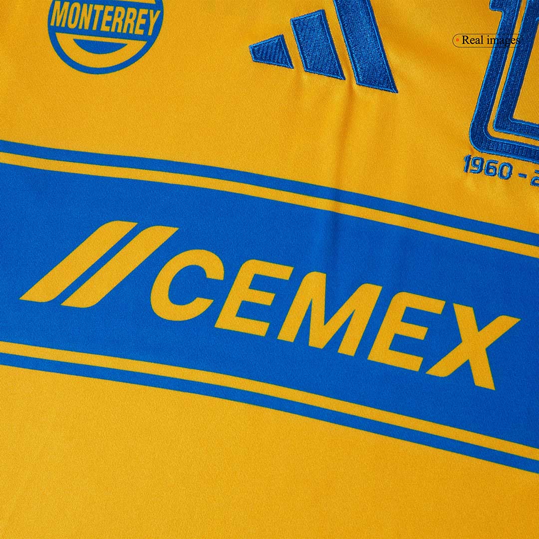 Tigres UANL Home Soccer Jersey 2025/26 - gogoalshop