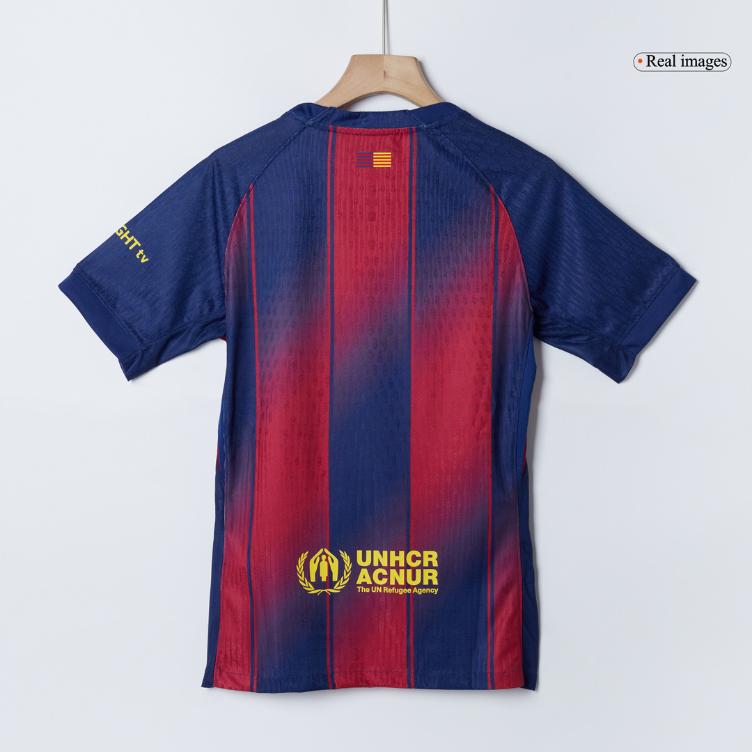 LAMINE YAMAL #10 Barcelona Home Authentic Soccer Jersey 2025/26 - UCL - gogoalshop