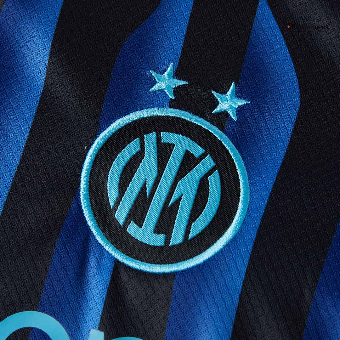 Inter Milan Home Kids Soccer Jerseys Full Kit 2025/26 - gogoalshop