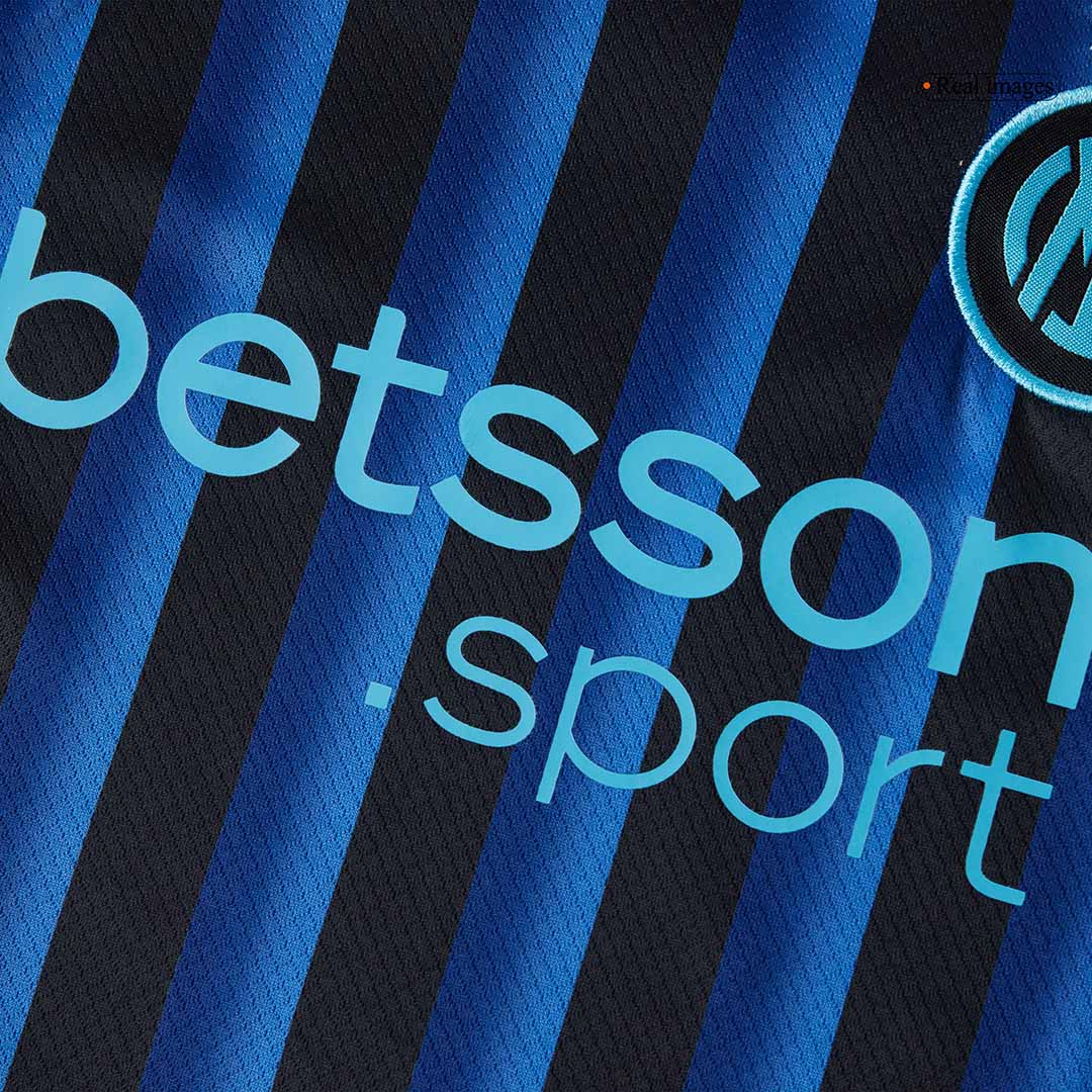 Inter Milan Home Kids Soccer Jerseys Full Kit 2025/26 - gogoalshop