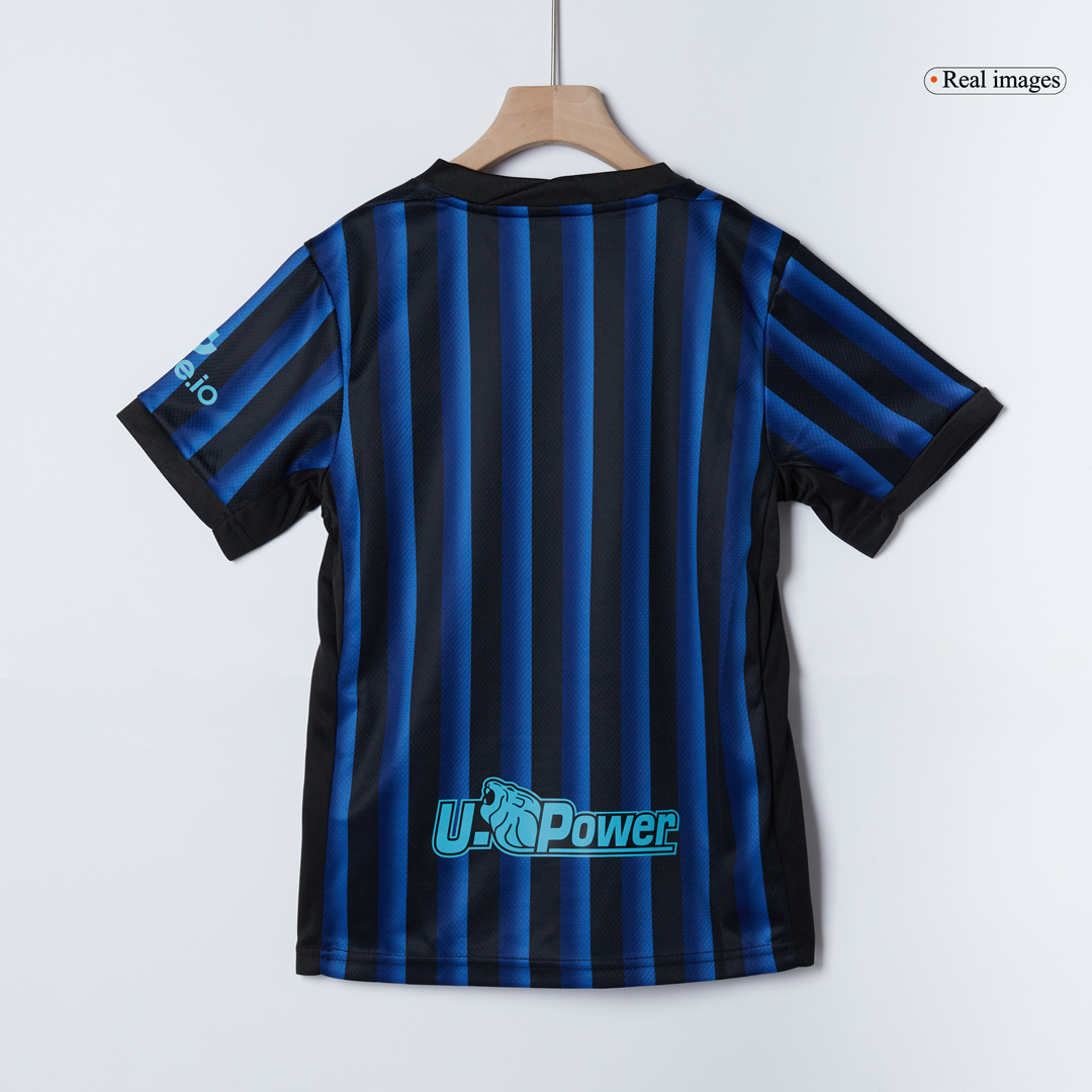 Inter Milan Home Kids Soccer Jerseys Full Kit 2025/26 - gogoalshop