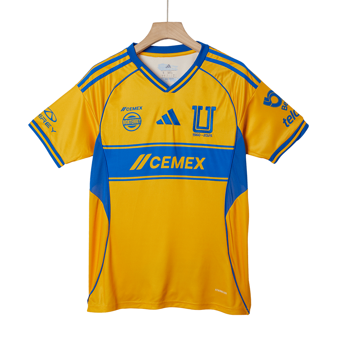 Tigres UANL Home Soccer Jersey 2025/26 - gogoalshop