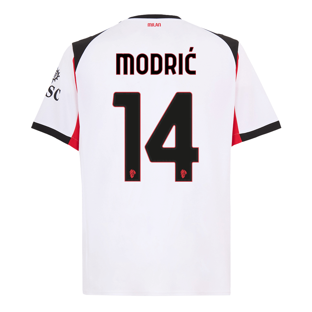 MODRIĆ #14 AC Milan Away Soccer Jersey 2025/26 - gogoalshop
