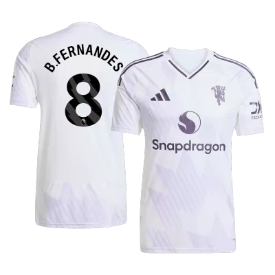 B.FERNANDES #8 Manchester United Away Soccer Jersey 2025/26 - gogoalshop