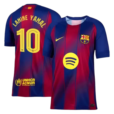 LAMINE YAMAL #10 Barcelona Home Soccer Jersey 2025/26 -UCL - gogoalshop