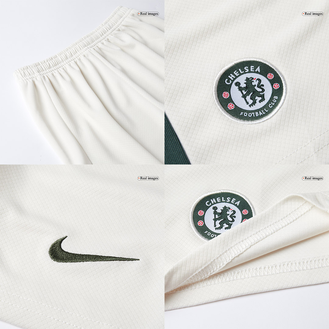 Chelsea Away Kids Soccer Jerseys Full Kit 2025/26 - gogoalshop