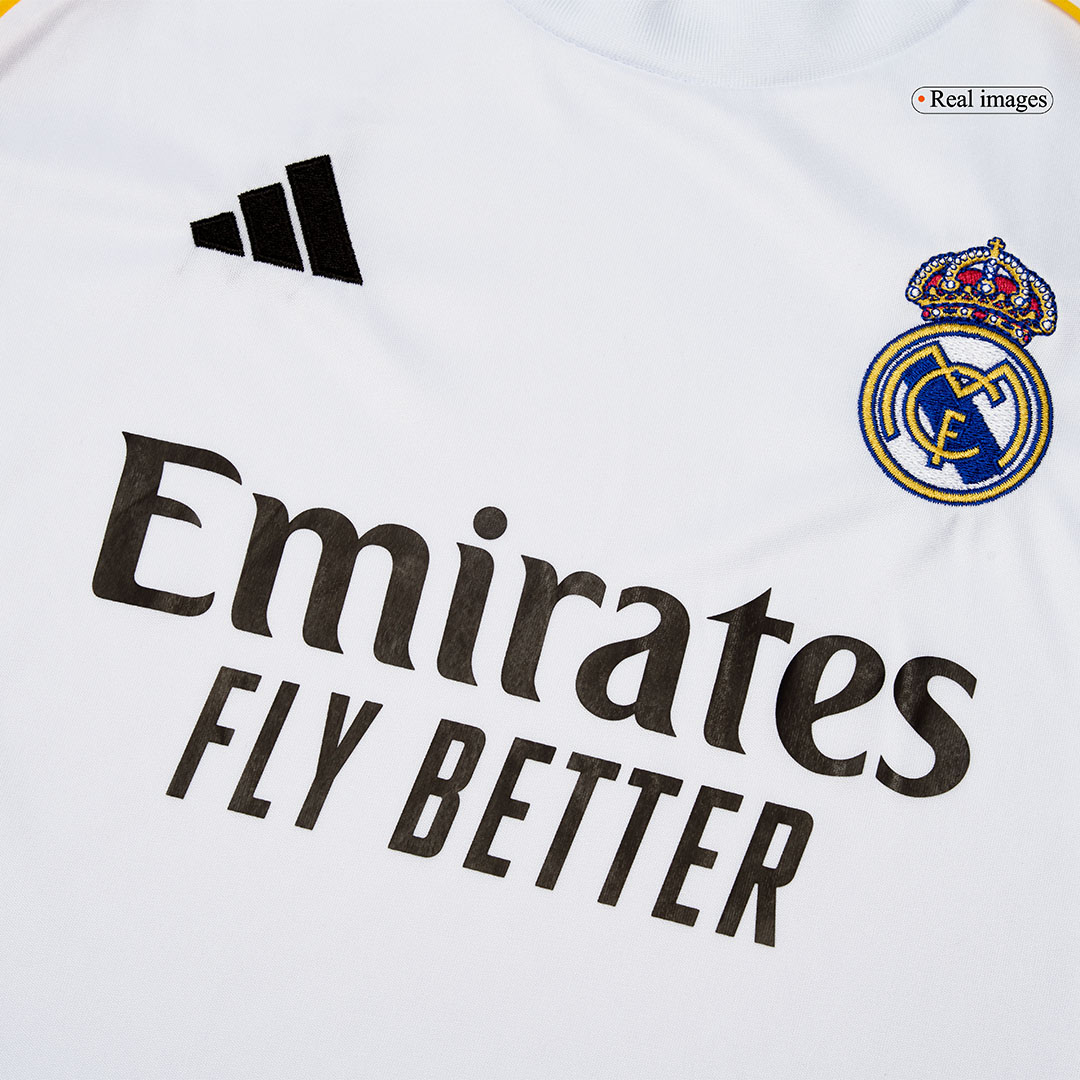 Real Madrid Home Long Sleeve Jersey 2025/26 - gogoalshop