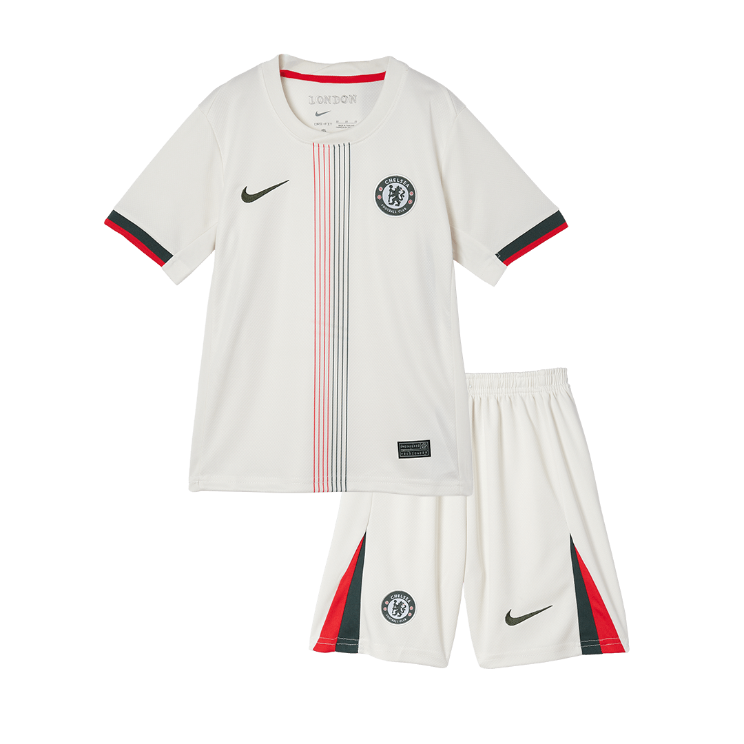 Chelsea Away Kids Soccer Jerseys Kit 2025/26 - gogoalshop