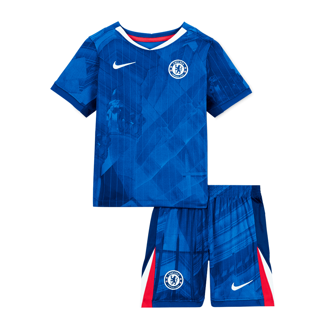 Chelsea Home Kids Soccer Jerseys Kit 2025/26 - gogoalshop