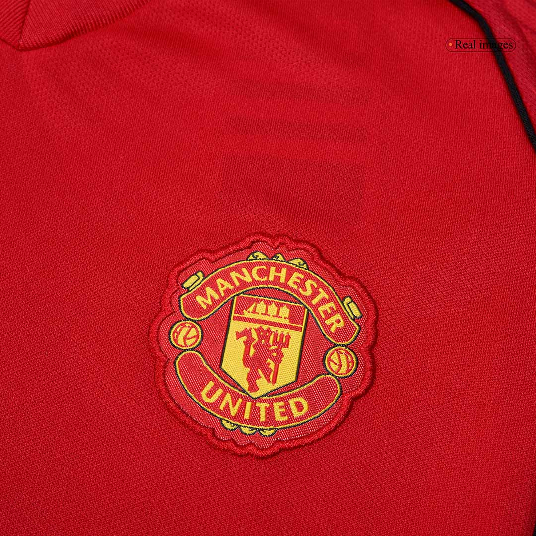 Manchester United Home Kids Soccer Jerseys Full Kit 2025/26 - gogoalshop