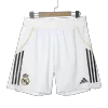 Real Madrid Home Authentic Soccer Shorts 2025/26 - gogoalshop