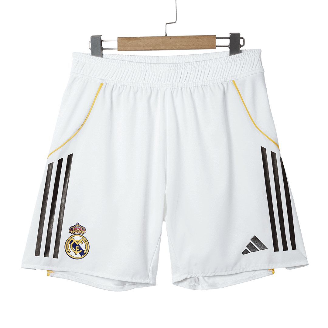 Real Madrid Home Player Version Soccer Shorts 2025/26 - gogoalshop