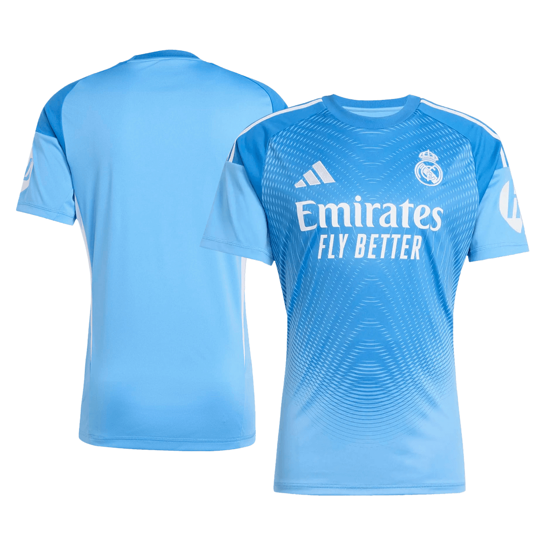 Real Madrid Goalkeeper Soccer Jersey 2025/26 Blue - gogoalshop