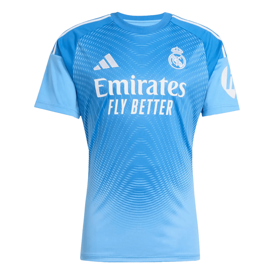 Real Madrid Goalkeeper Soccer Jersey 2025/26 Blue - gogoalshop