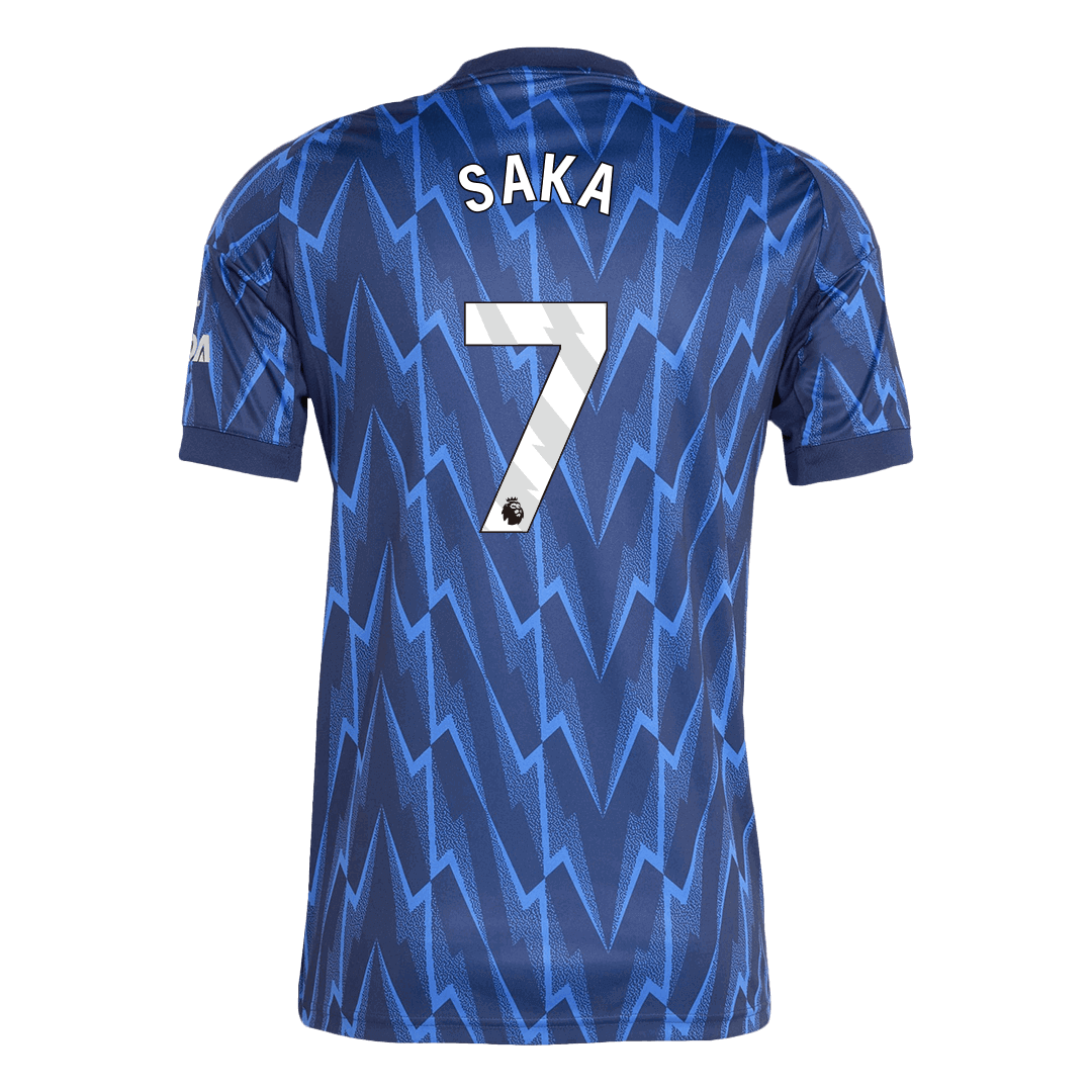 SAKA #7 Arsenal Away Soccer Jersey 2025/26 - gogoalshop