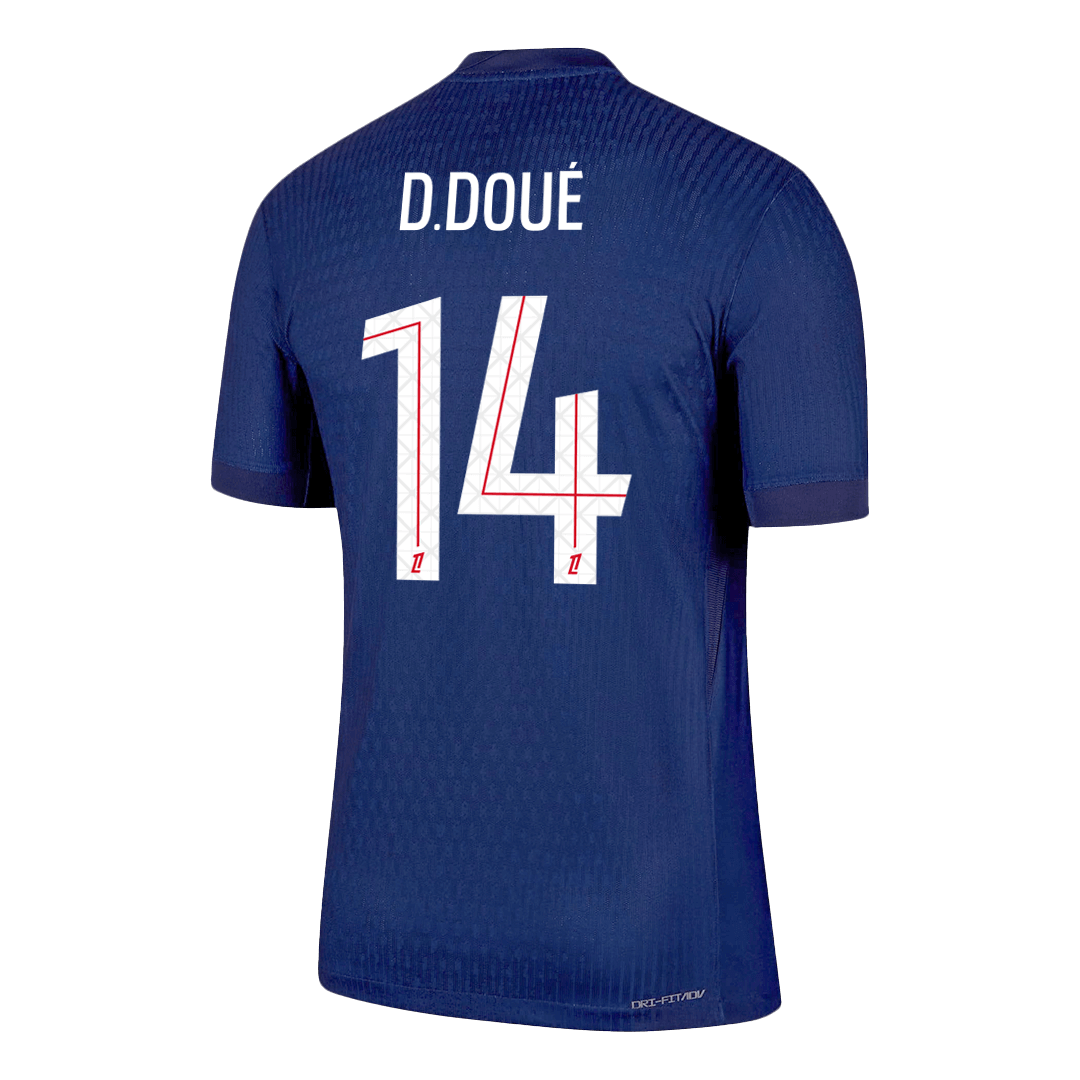 D.DOUÉ #14 PSG Home Player Version Jersey 2025/26 - gogoalshop