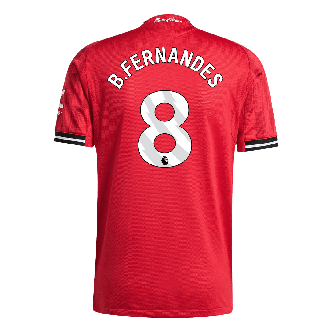B.FERNANDES #8 Manchester United Home Player Version Jersey 2025/26 - gogoalshop