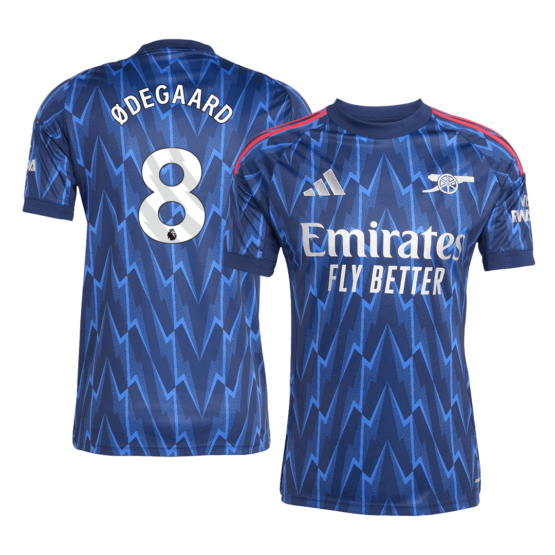 ØDEGAARD #8 Arsenal Away Soccer Jersey 2025/26 - gogoalshop