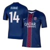 D.DOUÉ #14 PSG Home Soccer Jersey 2025/26 - gogoalshop