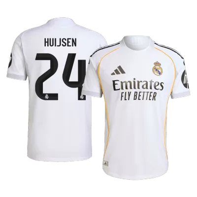 HUIJSEN #24 Real Madrid Home Authentic Soccer Jersey 2025/26 - gogoalshop