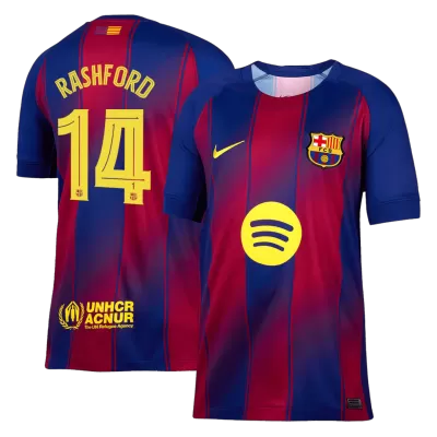 RASHFORD #14 Barcelona Home Soccer Jersey 2025/26 -UCL - gogoalshop