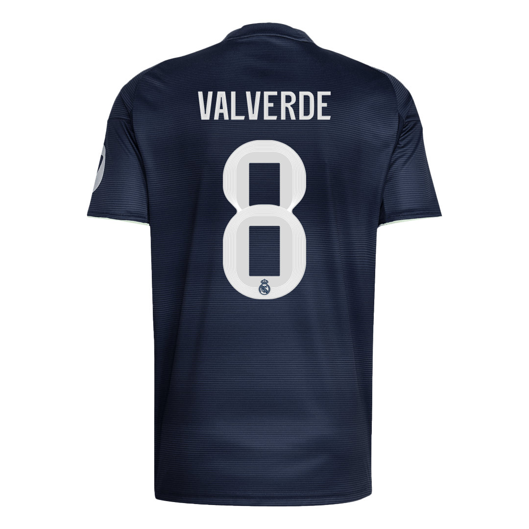 VALVERDE #8 Real Madrid Away Soccer Jersey 2025/26 - gogoalshop