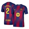 CUBARSÍ #2 Barcelona Home Authentic Soccer Jersey 2025/26 - gogoalshop
