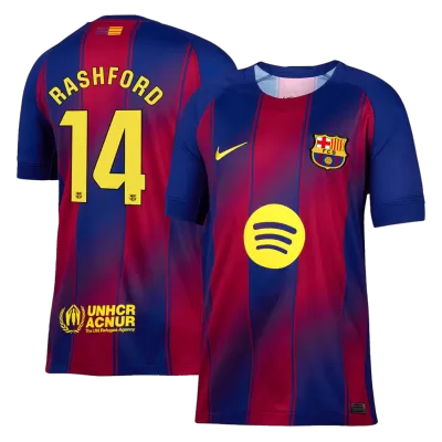 RASHFORD #14 Barcelona Home Soccer Jersey 2025/26 - gogoalshop
