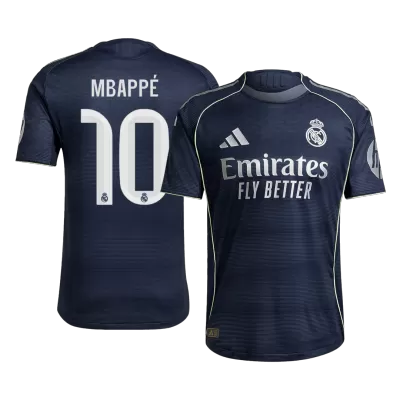 MBAPPÉ #10 Real Madrid Away Authentic Soccer Jersey 2025/26 - gogoalshop