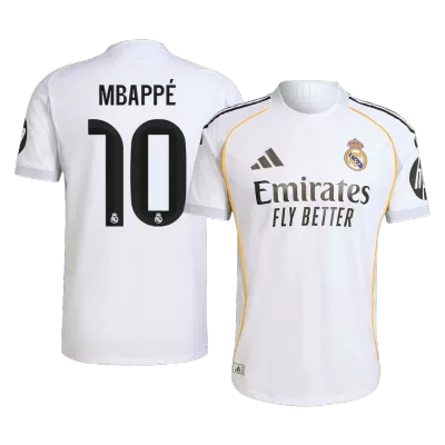 MBAPPÉ #10 Real Madrid Home Authentic Soccer Jersey 2025/26 - gogoalshop