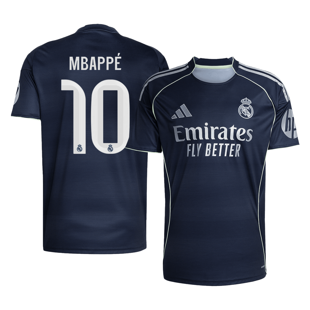 MBAPPÉ #10 Real Madrid Away Soccer Jersey 2025/26 - gogoalshop