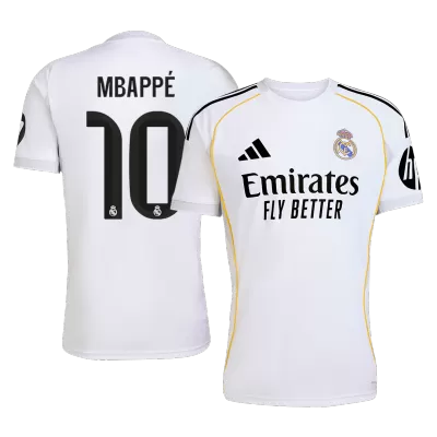 MBAPPÉ #10 Real Madrid Home Soccer Jersey 2025/26 - gogoalshop