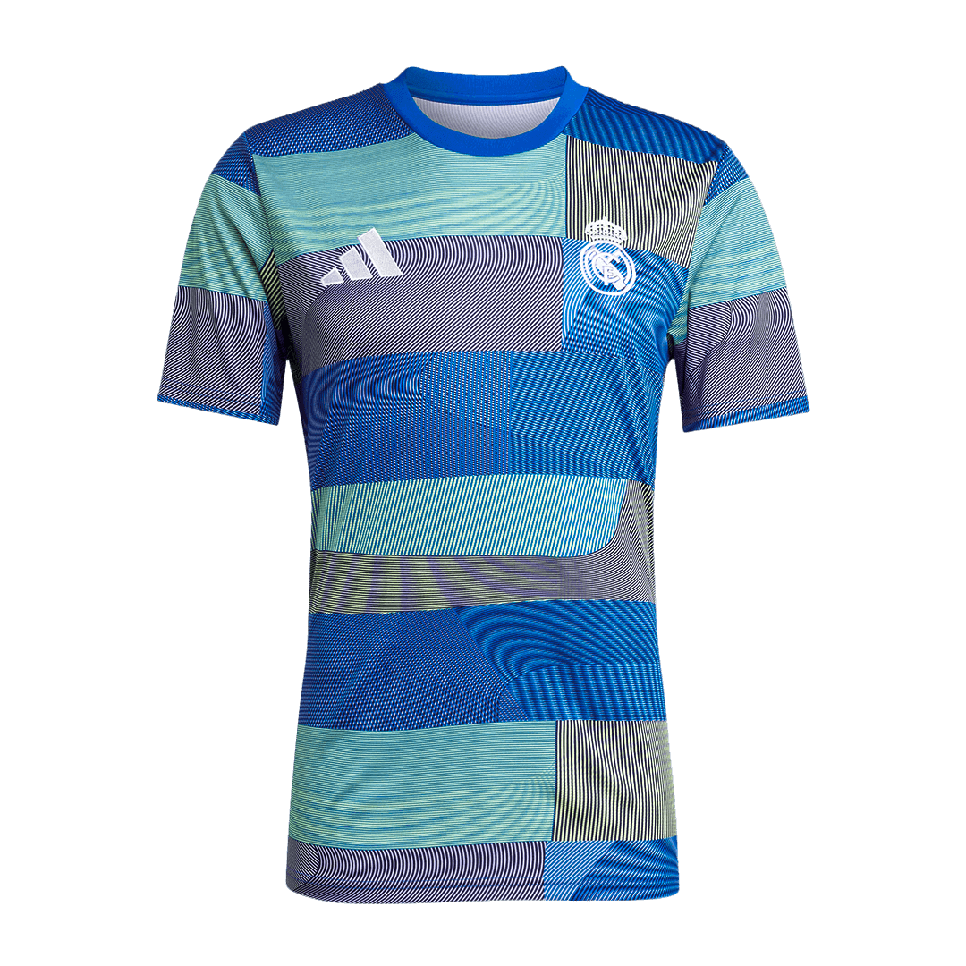 Real Madrid Pre-Match Soccer Jersey 2025/26 Blue - gogoalshop