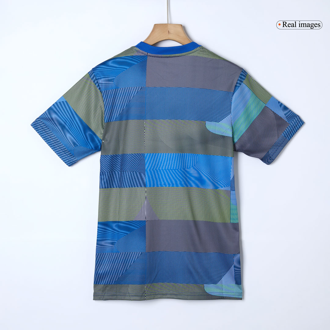 Real Madrid Pre-Match Soccer Jersey 2025/26 Blue - gogoalshop